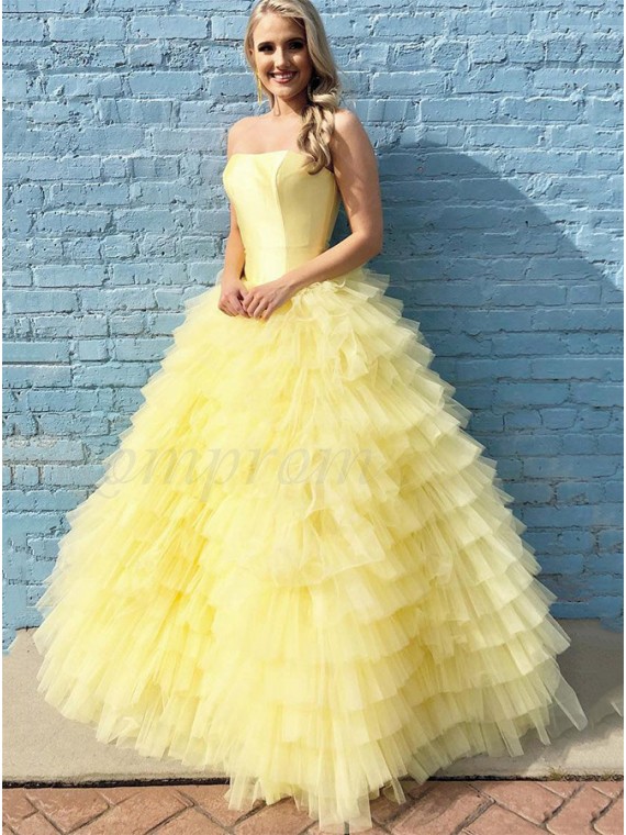 yellow princess dress